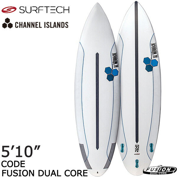 SURFTECH AL MERRICK CODE5'10 - FUSION DUAL CORE / サーフテック アルメリック コード5'10  サーフボード ショートボード サーフィン 営業所止め 送料無料