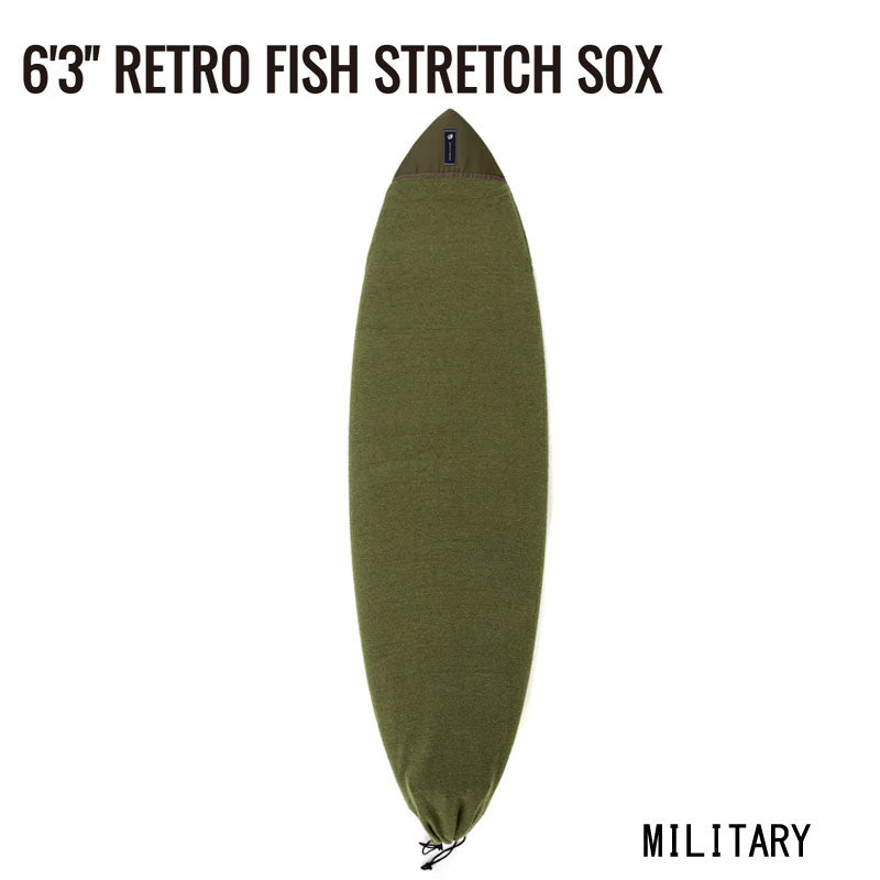 CREATURES RETRO FISH STRETCH SOX 6'3 / クリエイチャーズ レトロフィッシュ ストレッチ ソックス サーフィン ボードカバー