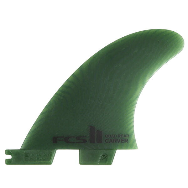 FCS2 CARVER ECO BLEND QUAD REAR FIN / エフシーエス2  カーバー エコブレンド クアッドリア フィン サーフィン