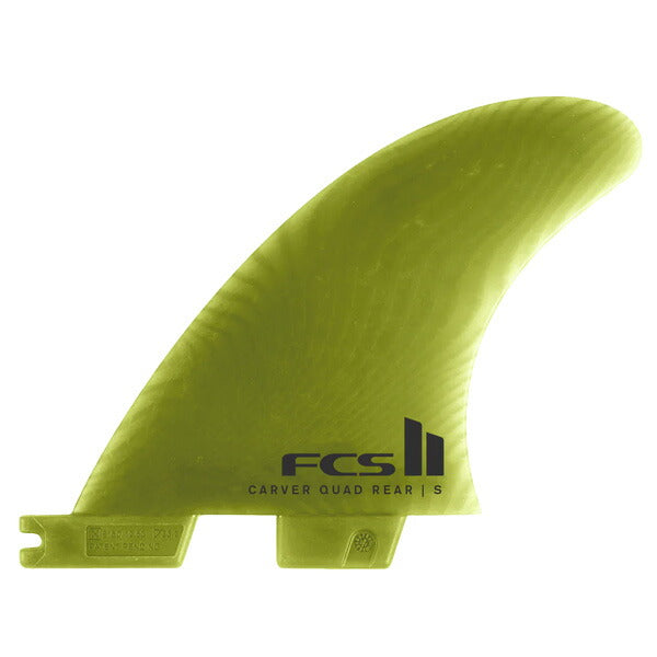 FCS2 CARVER NEO GLASS ECO QUAD REAR FIN / エフシーエス2  カーバー ネオグラス エコ クアッドリア フィン サーフィン