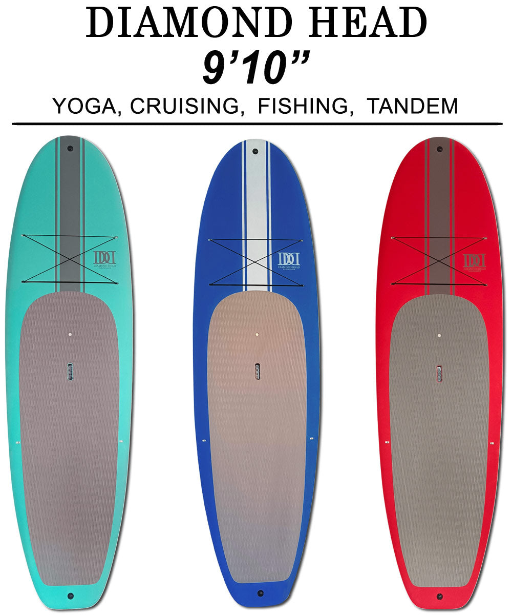 SUP サップボード パドルボード ソフトボード ダイアモンドヘッド/DIAMONDHEAD 9'10 D-17S ヨガ用リーシュカップ付 西濃運輸営業所止め 送料無料