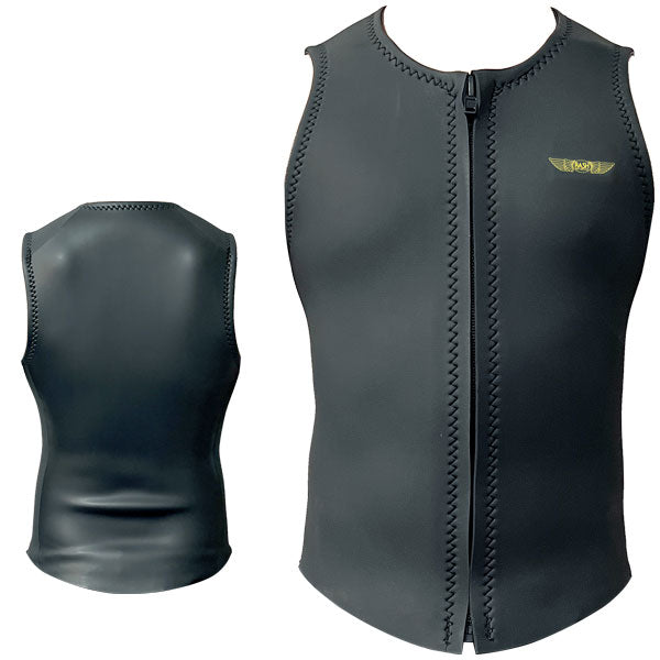 2025 RASH JB FASTENER TYPE VEST / ラッシュ フロントジップ 2mm ウェットスーツ サーフィン スキンジャージ ベスト 夏用