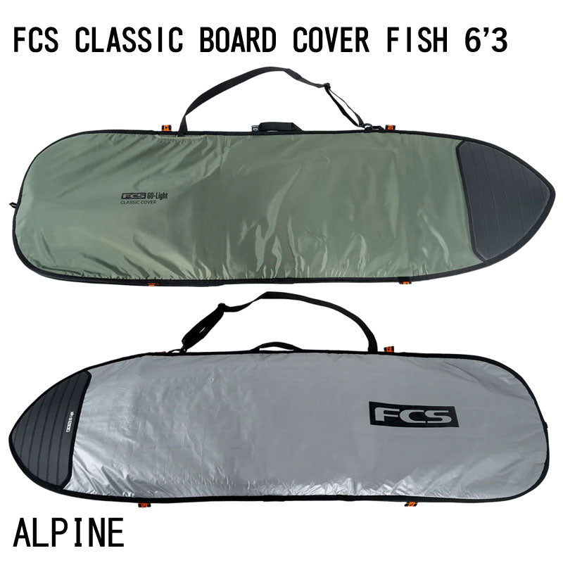 FCS CLASSIC COVER FISHBOARD 6'3 / エフシーエス クラシック ボードカバー フィッシュボード ボードケース ハードケース サーフボード サーフィン