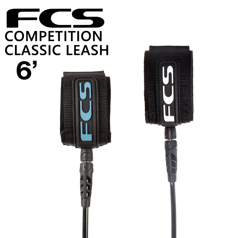 FCS CLASSIC SERIES COMP CLASSIC LEASH 6' / エフシーエス クラシック リーシュコード サーフィン サーフボード