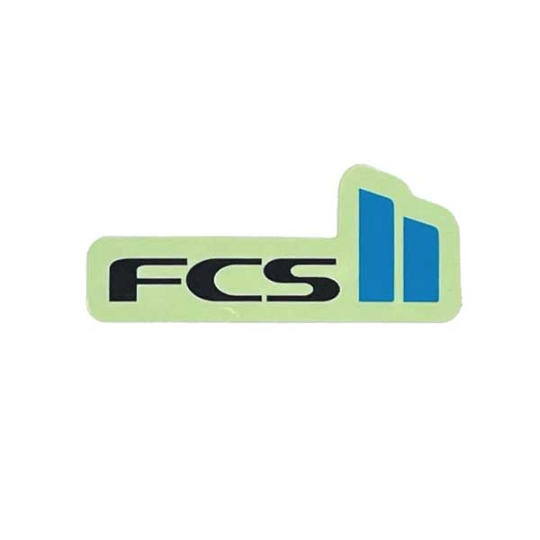 FCS2 STICKER SMALL / FCSII エフシーエス2 ステッカー スモール  W50mm ロゴ サーフィン メール便対応