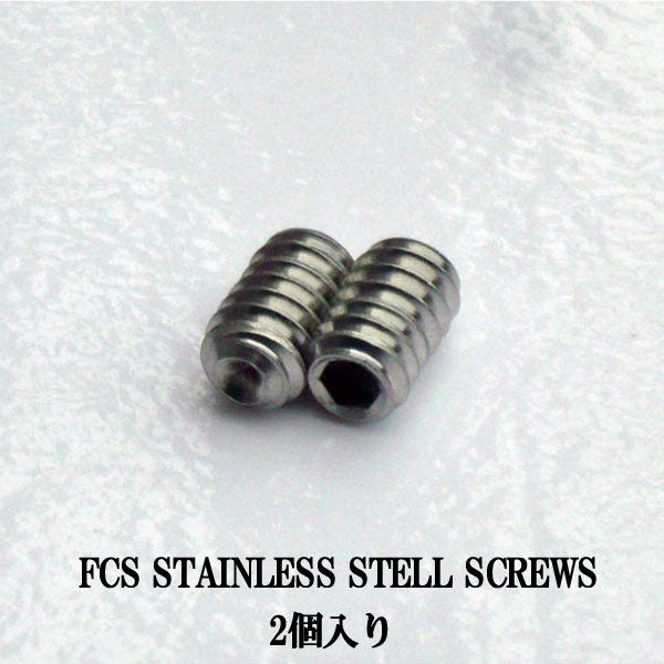 FCS フィン スクリューネジ STAINLESS STELL SCREWS /２個入り サーフィン メール便対応 SUP サップ