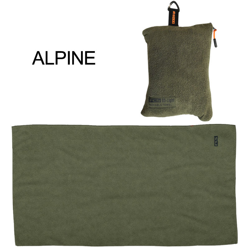 FCS GO-LIGHT TRAVEL TOWEL / エフシーエス ゴーライト トラベルタオル 海 サーフィン ショートボード