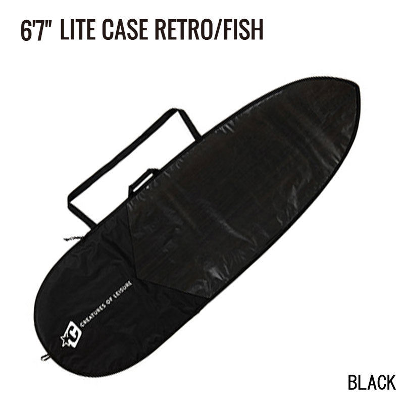 CREATURES LITE CASE RETRO/FISH 6'7 / クリエイチャーズ ライト ケース レトロ フィッシュ サーフィン ボードケース