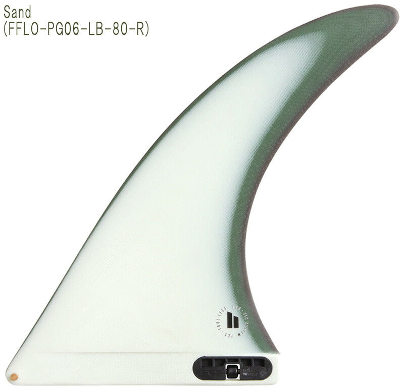 FCS2 FLOW II PG LONGBOARD FIN 8.5 / エフシーエス2 フロー ロングボードフィン サーフィン  サーフ シングル