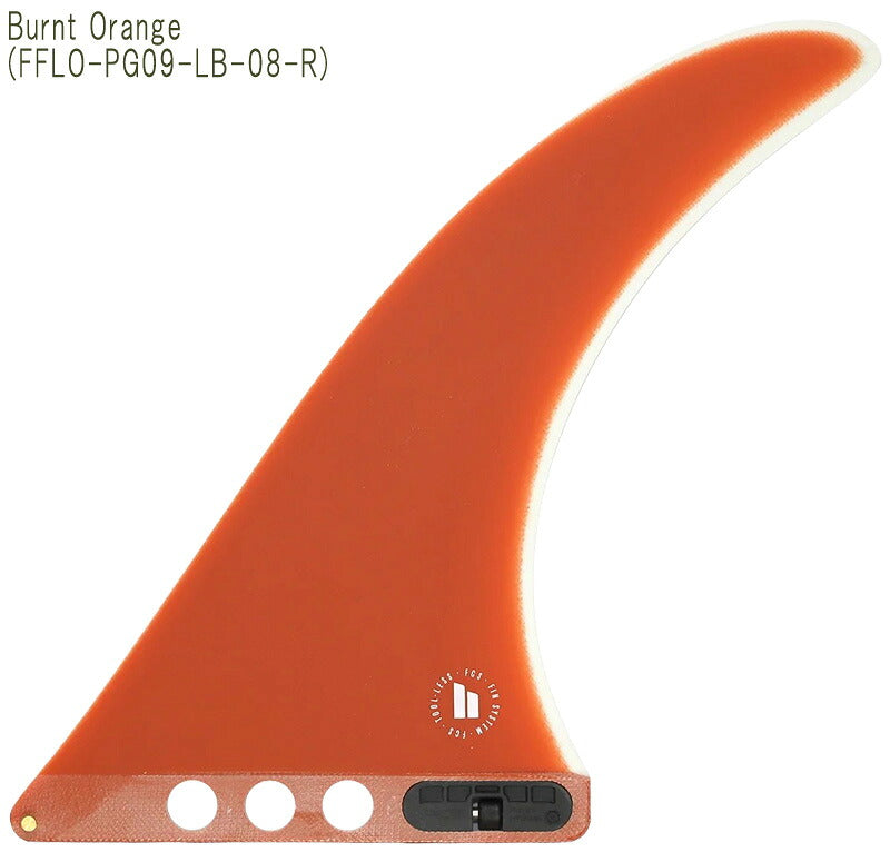 FCS2 FLOW III PG 8.5 LONGBOARD FIN / FCSII エフシーエス2 フロー ロングボードフィン サーフィン  サーフ シングル 1枚