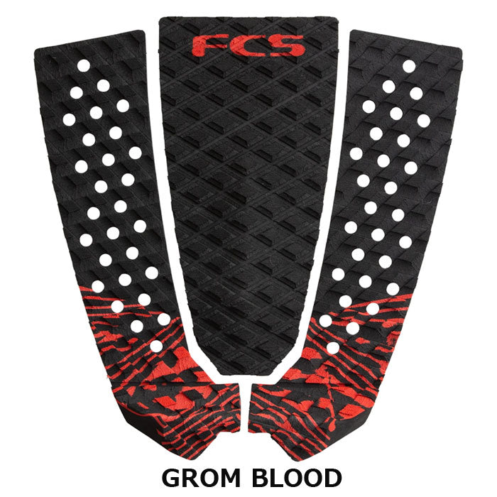 FCS デッキパッド FILIPE TOLEDO GROM ATHLETE SERIES DECK PAD / エフシーエス サーフボード サーフィン ショート キッズ用