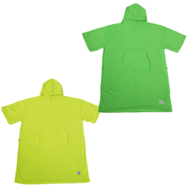 FRUITION MICRO FIBER PONCHO NEON マイクロファイバー お着替えポンチョ ネオンカラー サウナ プール タオル サーフィン 海水浴 着替え