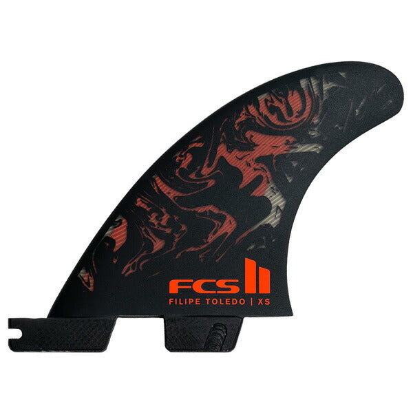 FCS2 FILIPE TOLEDO AIR CORE TRI FINS XS GROM / FCSII エフシーエス2 フィリペトレド パフォーマンスコア トライ サーフボード サーフィン ショート 3枚組