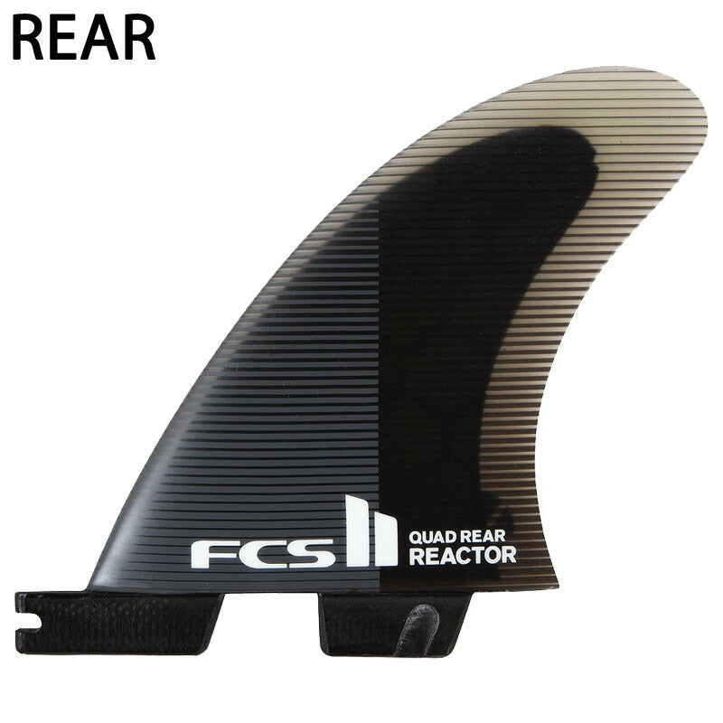 FCS2 REACTOR PC QUAD REAR FINS/ FCSII エフシーエス2 リアクター パフォーマンスコア クアッドリア サーフボード サーフィン ショート