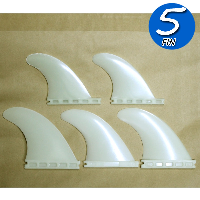 FUTUREタイプ フィン 5フィン フューチャー 5枚組 フューチャーボックス対応 ノーブランド サーフィン メール便対応