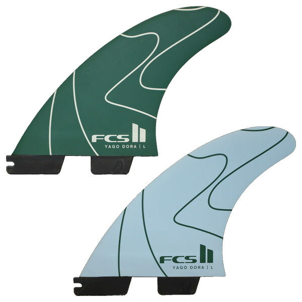 FCSII YAGO DORA CARVER PC TRI FINS / エフシーエス ヤゴ ドラ カーバー パフォーマンスコア サーフィン フィン 3枚組