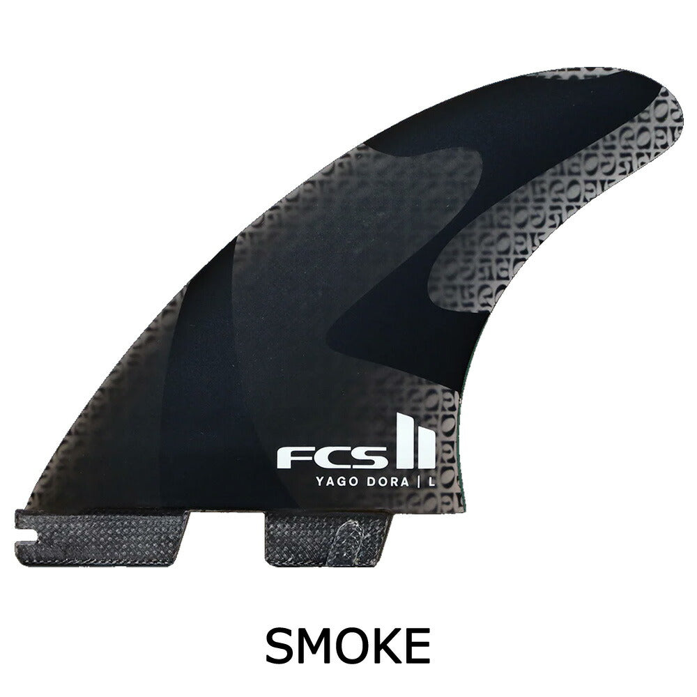 FCSII YAGO DORA CARVER PG TRI FINS / エフシーエス ヤゴ ドラ カーバー パフォーマンスグラス サーフィン フィン 3枚組