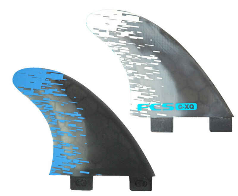 FCS フィン G-XQ BLUE PC QUAD REAR FIN / エフシーエス サーフボード サーフィン ショート