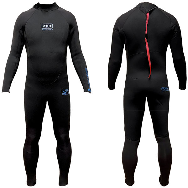 OCEAN AND EARTH WETSUITS MENS STEAMER SCHOOL 5/4mm / オーシャンアンドアース  スチーマー スクールモデル バックジップ ウェットスーツ サーフィン ジャージ フルスーツ 春秋用