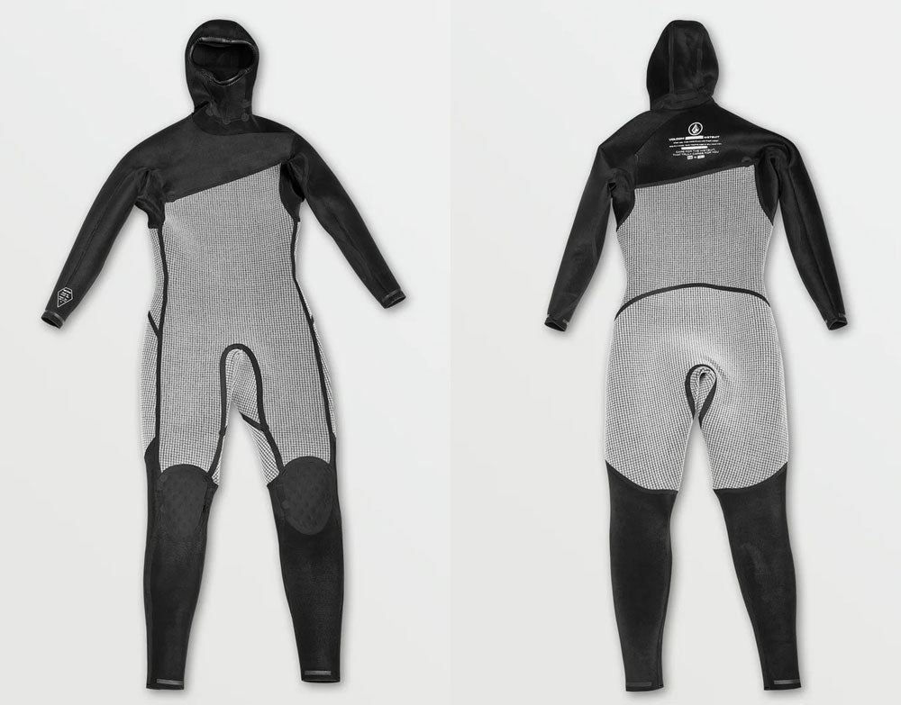 2024継続 VOLCOM MODULATOR 5/4/3mm HOOD CHEST ZIP FULLSUIT A9532206