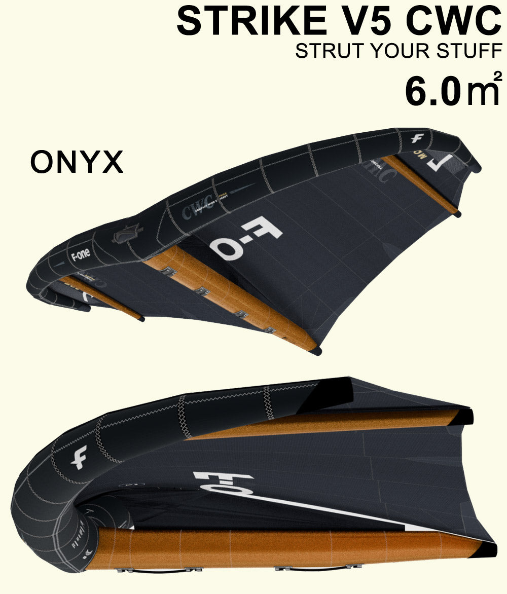F-ONE エフワン STRIKE V5 CWC 6.0平米 ストライクブイ5 サーフウイング カイトウイング ウイングサーフィン ウイングフォイル