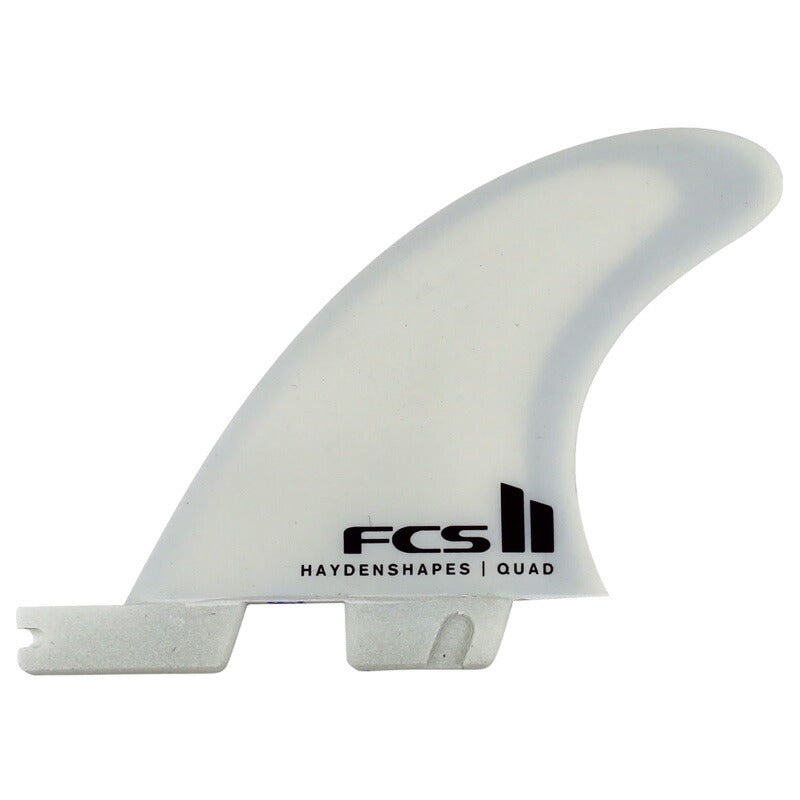 FCS2 HAYDEN SHAPES PC AIRCORE QUAD-REAR FINS / エフシーエス2 ヘイデン シェイプ クアッドリア フィン サーフィン ショート サーフボード 2枚組