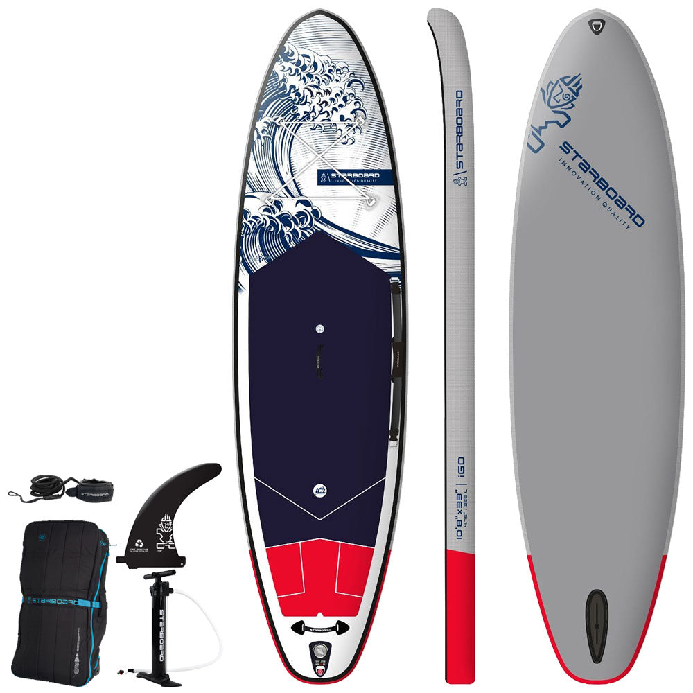 22-23 STARBOARD IGO DSC TIKHINE WAVE 10'8 X 33 / スターボード シングルチャンバー SUP インフレータブル パドルボード サップ