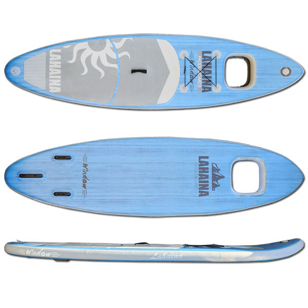 SUP サップ インフレータブルパドルボード ラハイナ/LAHAINA 10'6 窓付き オールラウンド スタンドアップパドルボード マリンスポーツ 空気注入式サップ