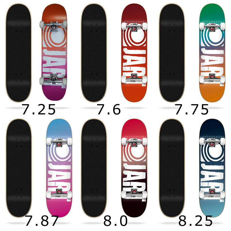 スケボー　極美品　スケートボード　コンプリート　JART SMblanks ストリート