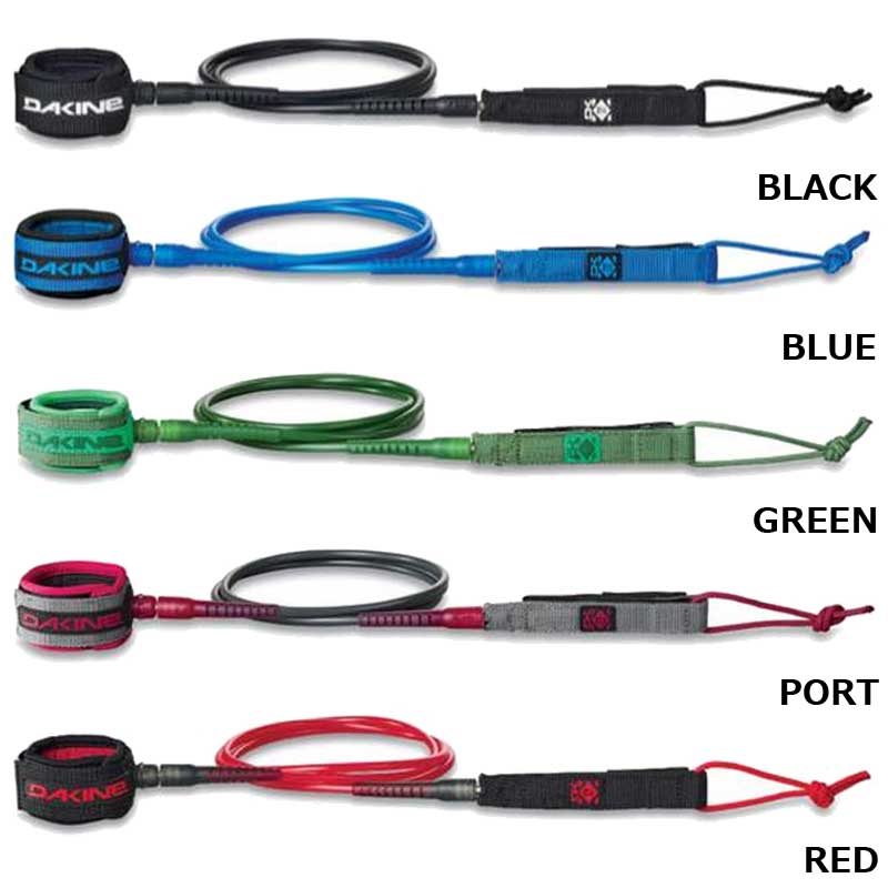 DAKINE JOHN JOHN FLORENCE COMP LEASH 6' / ダカイン ジョン ジョン フローレンス コンプ リーシュ  アンクル 足首 サーフィン ショートボード