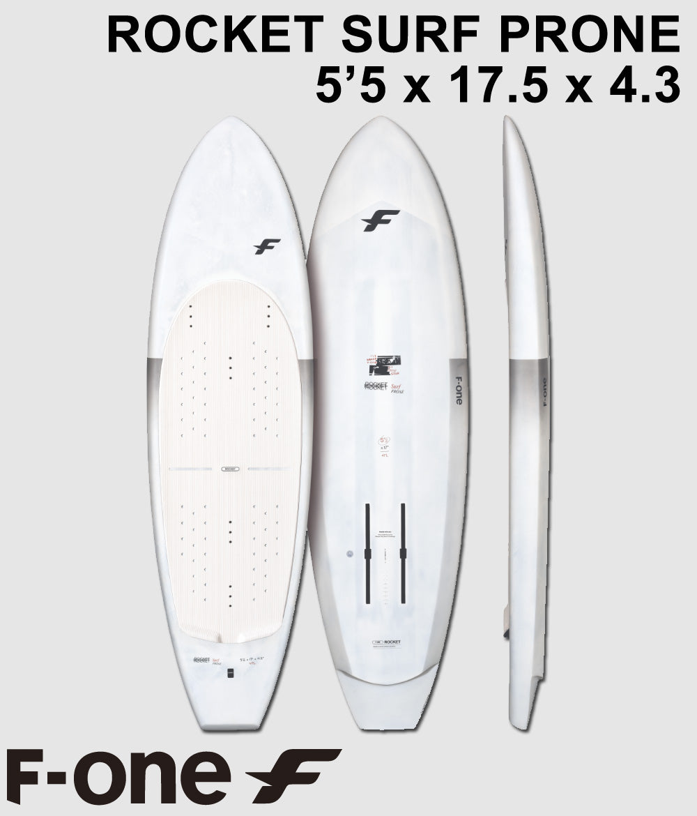 F-ONE / エフワン ROCKETSURFPRONE 5'5 ロケットサーフプローン ウイングフォイルボード フォイルボード フォイルサーフィン サーフフォイル ウイングフォイル 西濃運輸営業所止め