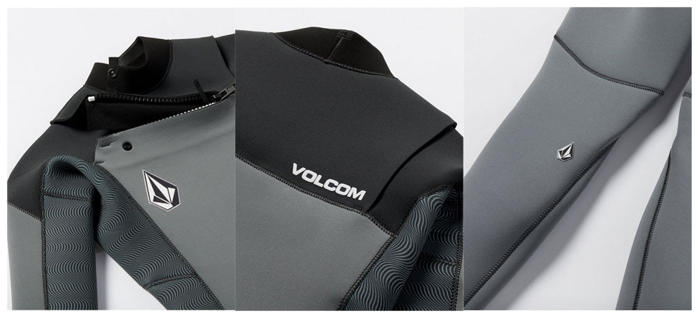 2024継続 VOLCOM BIG BOYS MODULATOR 3/2MM CHEST ZIP LONG SLEEVE