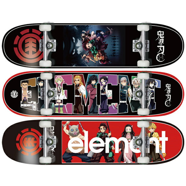 スケートボード エレメント ELEMENT 鬼滅の刃 コンプリート KIMETSUNOYAIBA COMP 8インチ コンプリートデッキ KIMETSU スケート スケボー