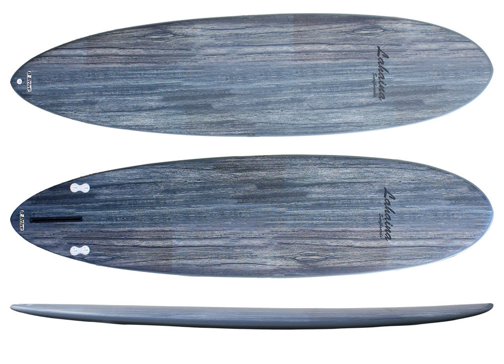 サーフボード ラハイナ/LAHAINA 7'8 L09GR ミッドレングスウッド調 ファンボード 営業所止め