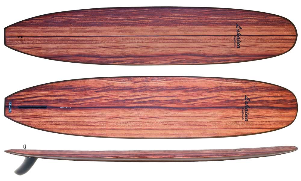 サーフボード ラハイナ/LAHAINA 9'2 L19 ロングボード クラシック ウッド調 営業所止め