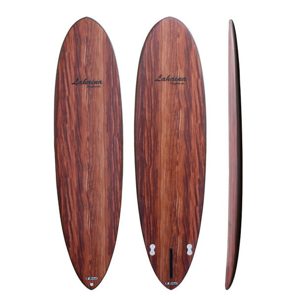 西濃運輸営業所止め サーフボード ラハイナ/LAHAINA 7'5 L20BR ミッドレングスウッド調 ファンボード