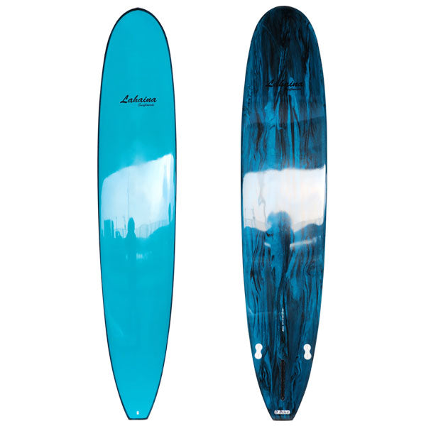 西濃運輸営業所止め サーフボード ラハイナ LAHAINA 9'0 L15 ロングボード 青 グリーンマーブル 送料無料