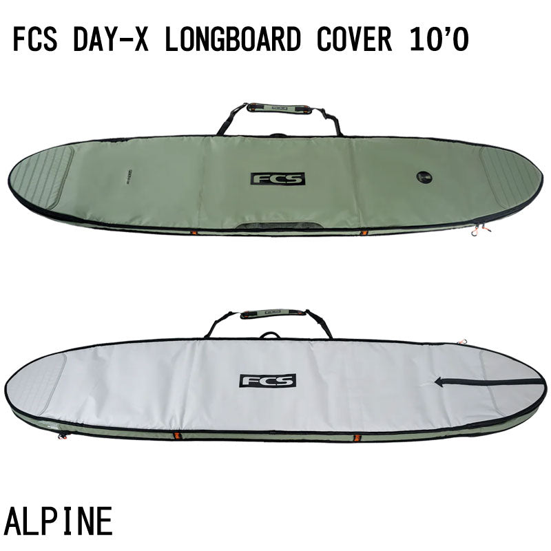 FCS DAY-X LONG BOARD COVER 10'0 / エフシーエス デイランナー ボードカバー ロングボード ボードケース ハードケース サーフボード サーフィン