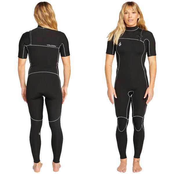 2024継続 VOLCOM WOMENS MODULATOR 2mm SHORT SLEEVE WETSUIT  O9512309 / ボルコム モジュレーター ショートスリーブウェットスーツ シーガル サーフィン ジャージ 春夏秋用 レディース