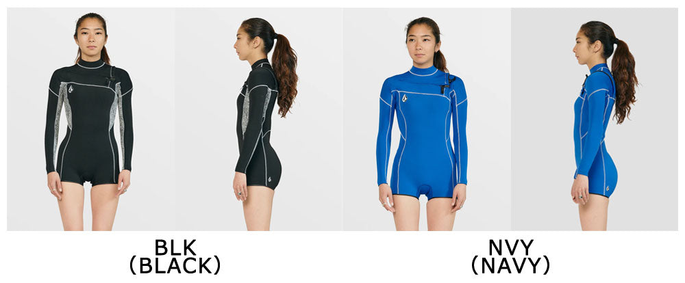 2024継続 VOLCOM WOMENS MODULATOR 2MM LONG ARM CHEST ZIP WETSUIT  O9512308 / ボルコム モジュレーター ロングアームチェストジップ ウェットスーツ ロンスプ サーフィン ジャージ 春夏秋用 レディース