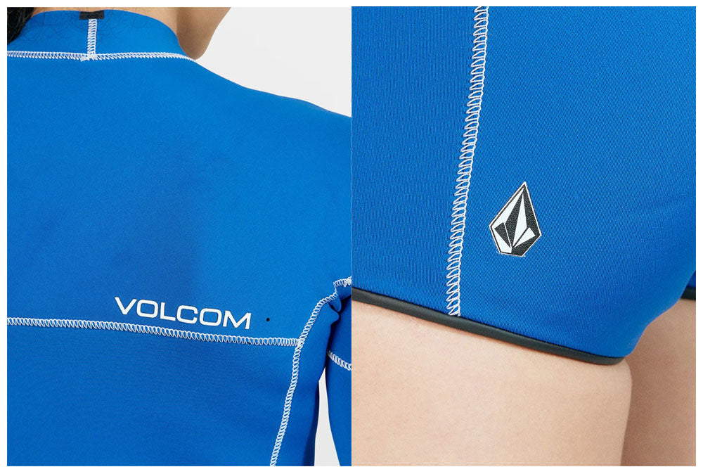 2024継続 VOLCOM WOMENS MODULATOR 2MM LONG ARM CHEST ZIP WETSUIT