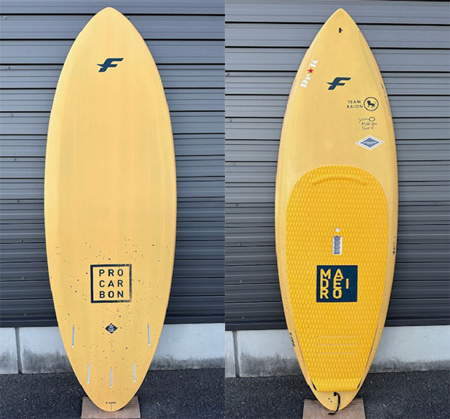 中古品 スタンドアップパドルボード SUP F-ONE / エフワン MADEIRO PRO 7.2×24.5 72L フィン付き 西濃運輸営業所止め 　