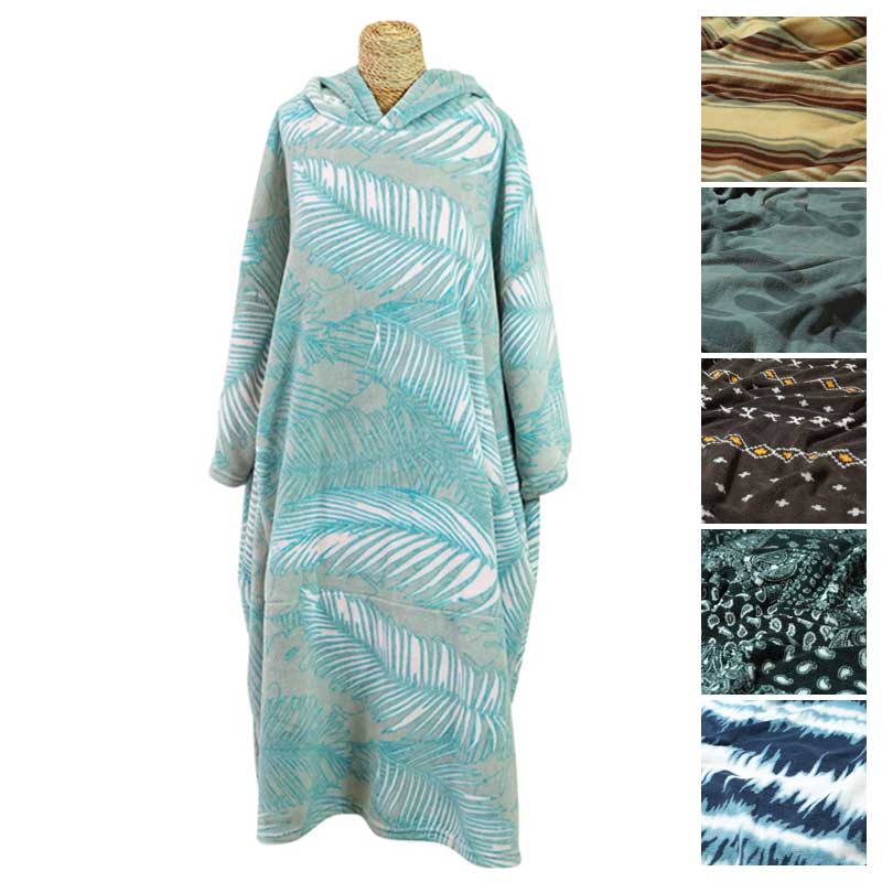 TLS TOOLS MICRO FIBER PONCHO  / ツールス マイクロファイバーポンチョ ベーシックサイズ サーフィン 海水浴 着替え
