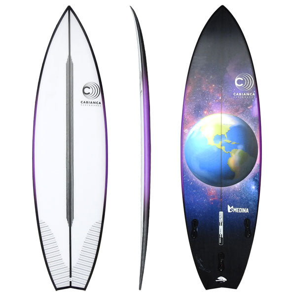 CABIANCA / カビアンカ THE MEDINA ザ メディーナ THE SOLAR SYSTEM 5’8 EARTH サーフボード  営業所止め 送料無料