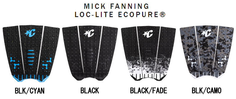 CREATURES MICK FANNING LOC-LITE ECOPURE TRACTION / クリエイチャーズ ミック ファニング ライト エコピュア トラクション サーフィン デッキパッド