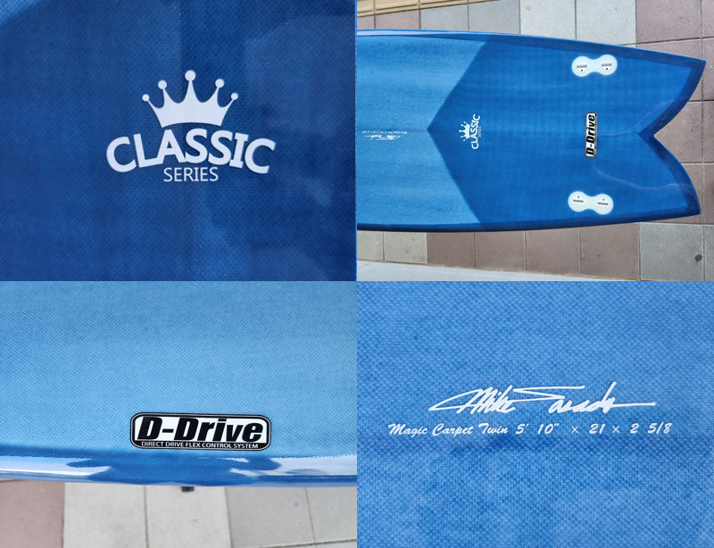 サーフボード マイクシェイプス MAGIC CARPET TWIN BLUE マジック