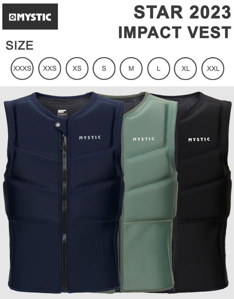 MYSTIC STAR2023 IMPACTVEST ミスティック スターインパクトベスト ウイングフォイル ウェイクボード ウィンドサーフィン カイトボード SUPボード