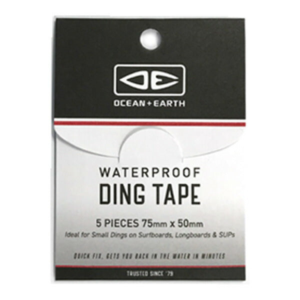 OCEAN＆EARTH WP DING TAPE 5PC SMALL/ オーシャン＆アース 防水テープ 5枚入り リペアテープ サーフボード サーフィン サップ