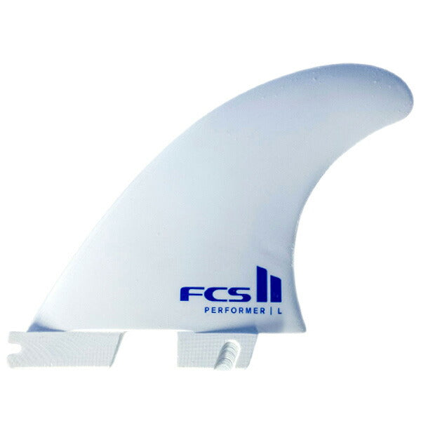 FCSII PERFORMER PC MEDIUM WHITE EDITION TRI RETAIL FINS / エフシーエス パフォーマー　パフォーマンスコア サーフィン フィン