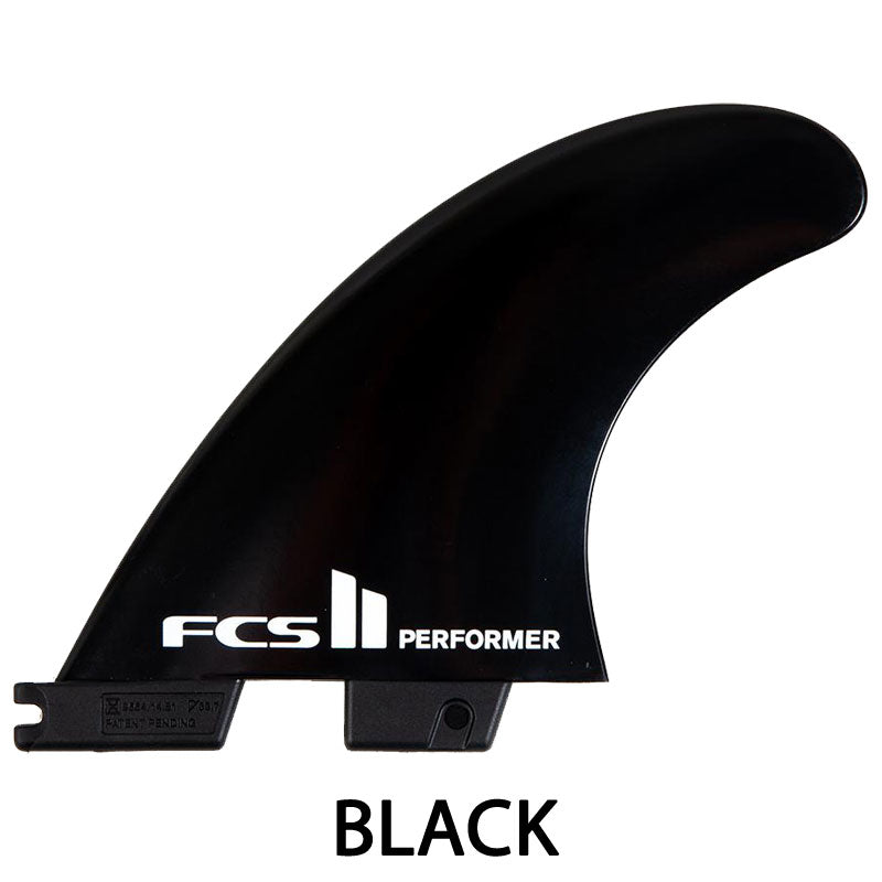 FCS2 PERFORMER GLASS FLEX GF TRI FINS BLACK / FCSII エフシーエス2 パフォーマー グラスフレックストライ ショート サーフボード サーフィン メール便対応